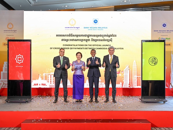 Cambodia and Malaysia launch cross-border mobile payments