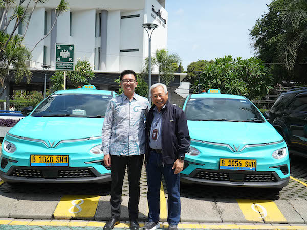 Indosat teams with Xanh SM for connected electric taxis